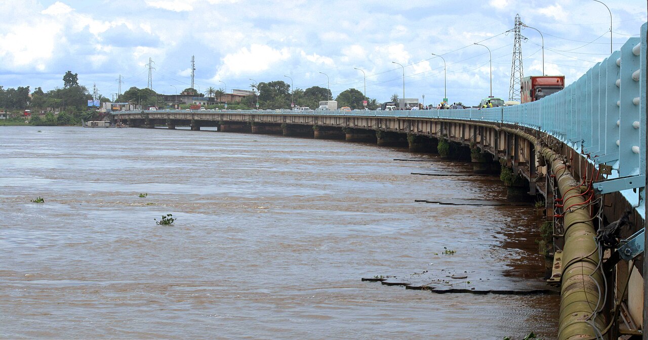 The Wouri bridge, Douala